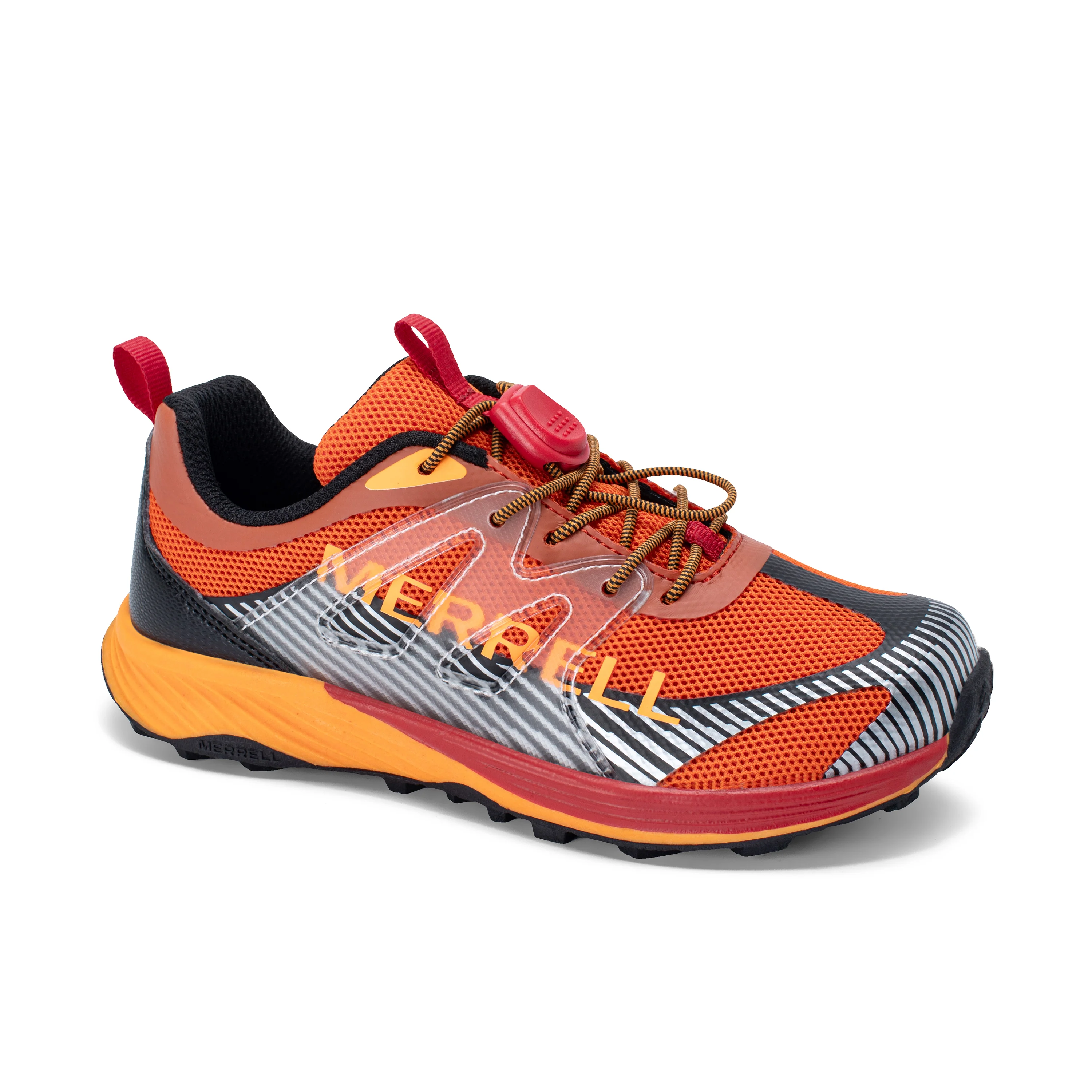 Agility Peak KDZ Sneaker - Big Kid Deep Orange/Black - Image 7