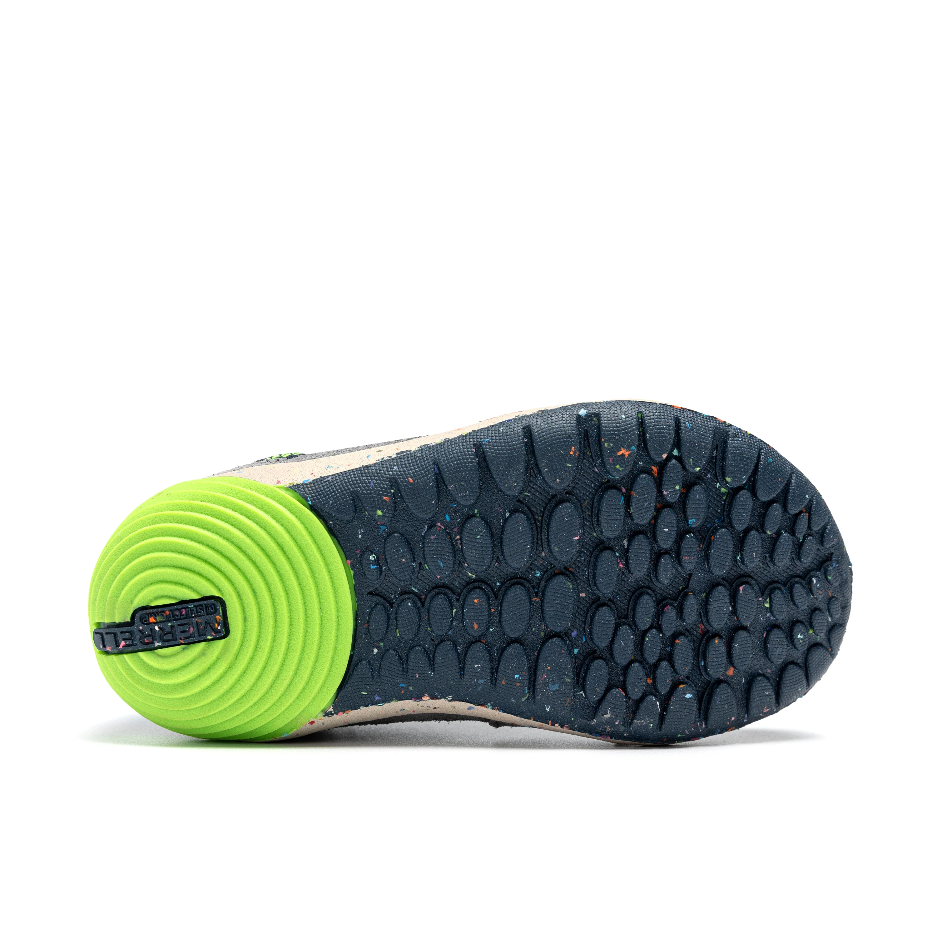 Bare Steps™ A83 Sneaker - Little Kid Navy/Green - Image 6