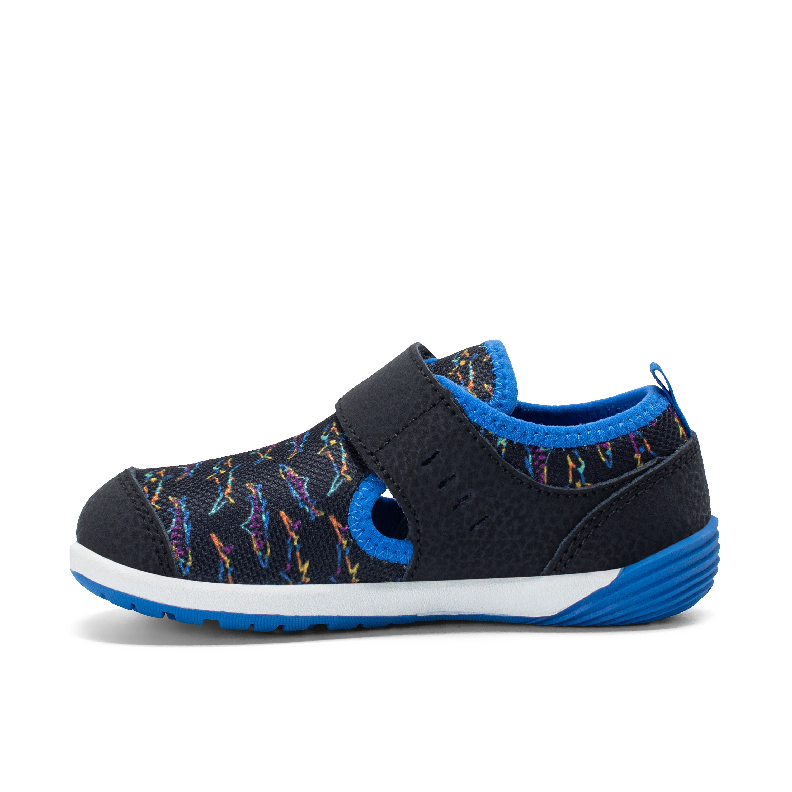 Bare Steps™ H20 Sneaker - Little Kid Black/Royal - Image 3