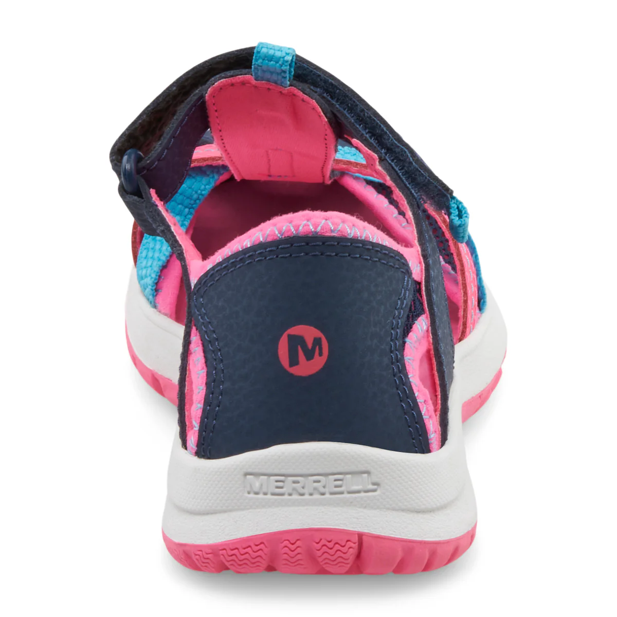 Dragonfly Sandal - Big Kid Navy/Turquoise/Pink - Image 3