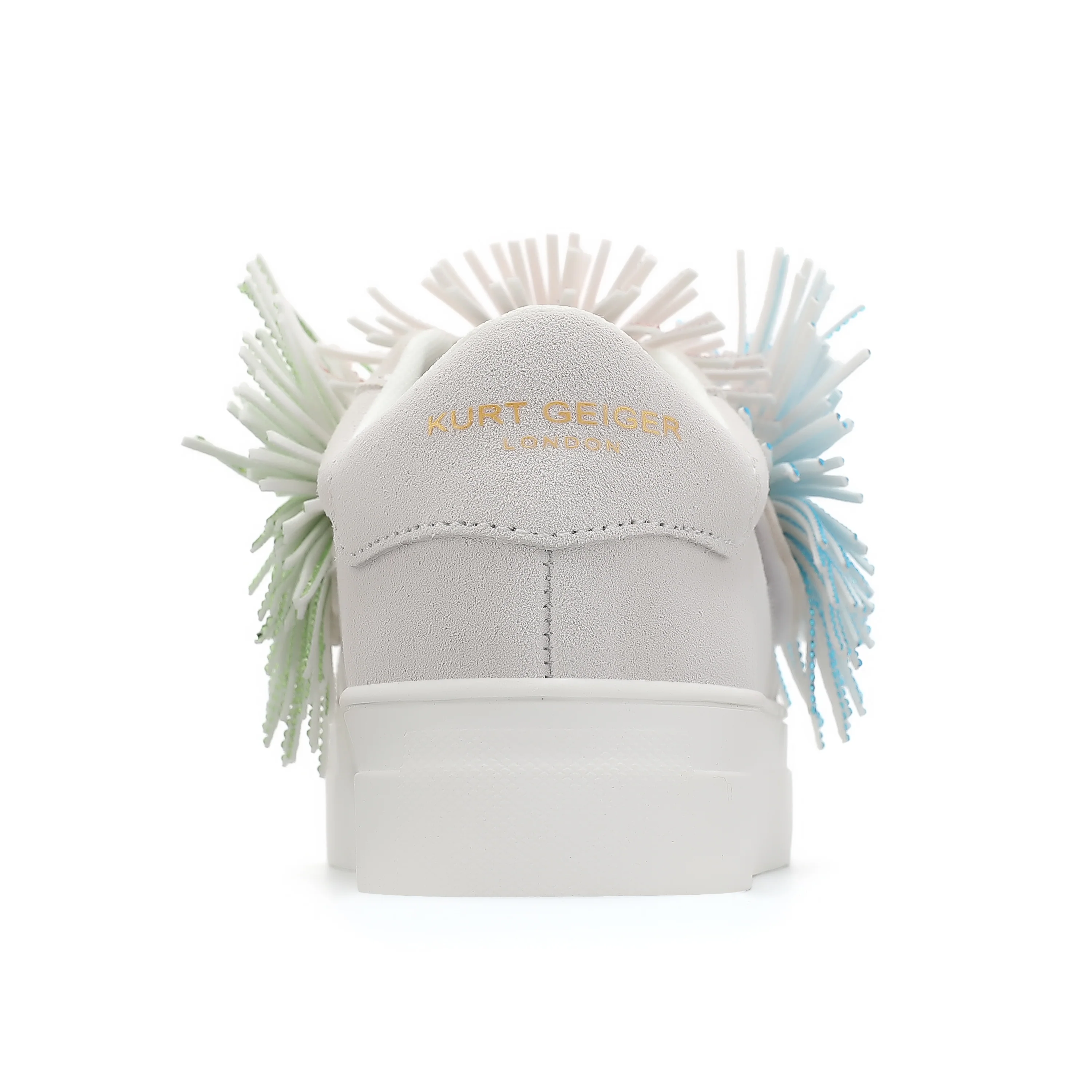 Laney Fringe Sneaker  - Big Kid White - Image 3