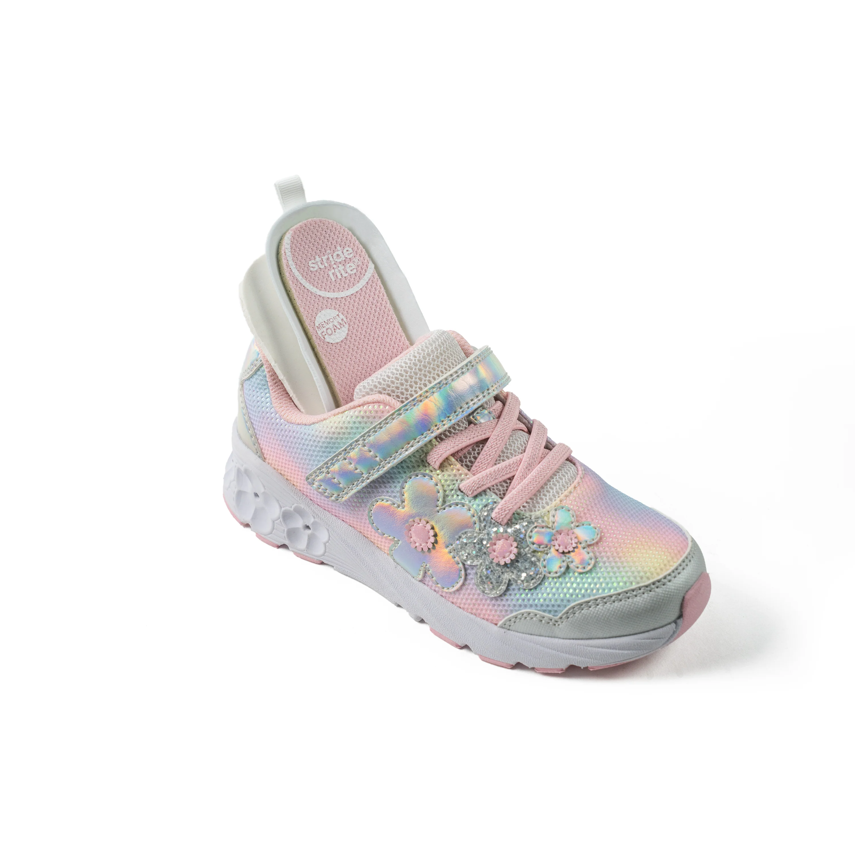 Lighted Glimmer 2.0 Sneaker Adaptable - Big Kid Rainbow - Image 3