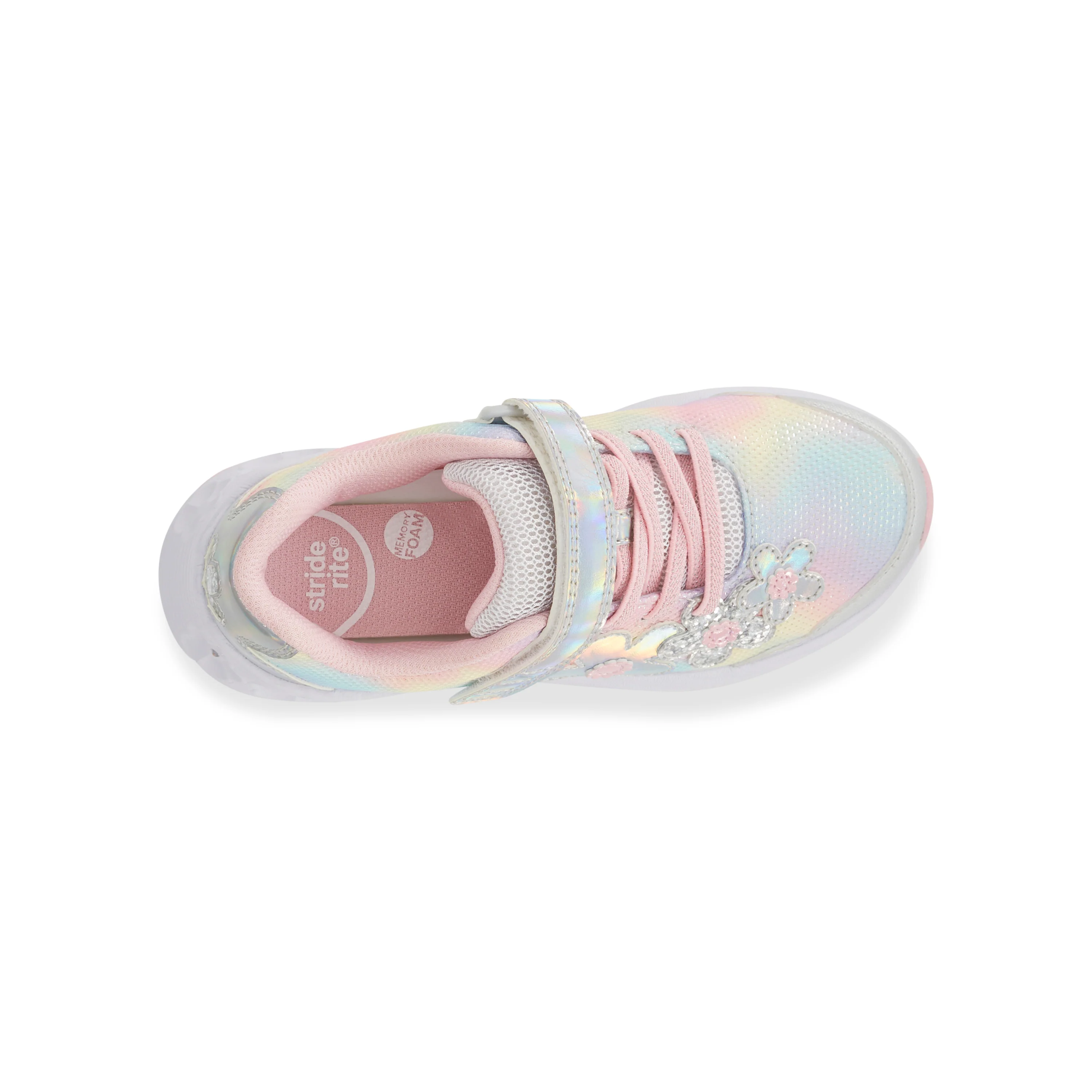 Lighted Glimmer 2.0 Sneaker Adaptable - Big Kid Rainbow - Image 6