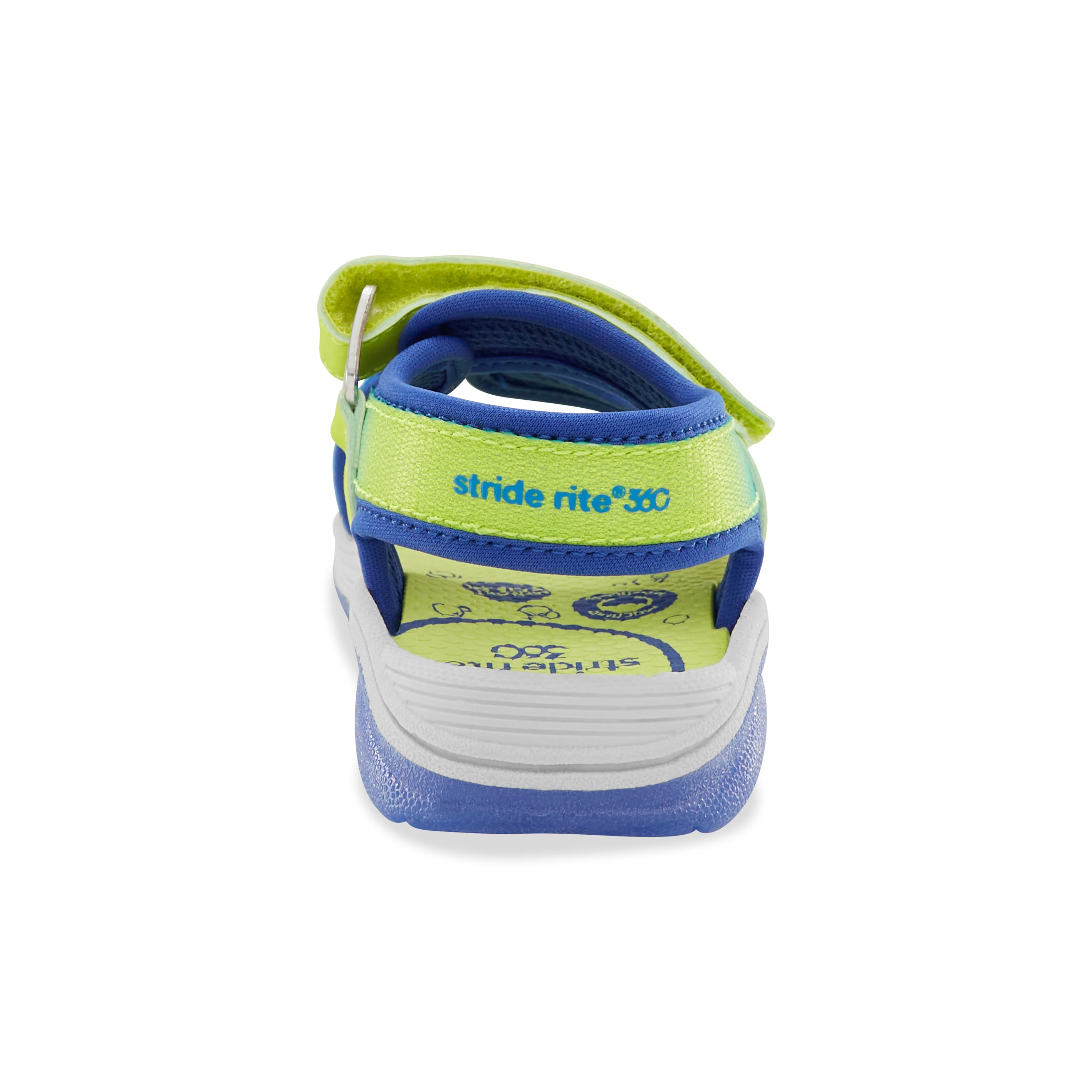 Light-Up Asher Sandal - Big Kid Blue - Image 3