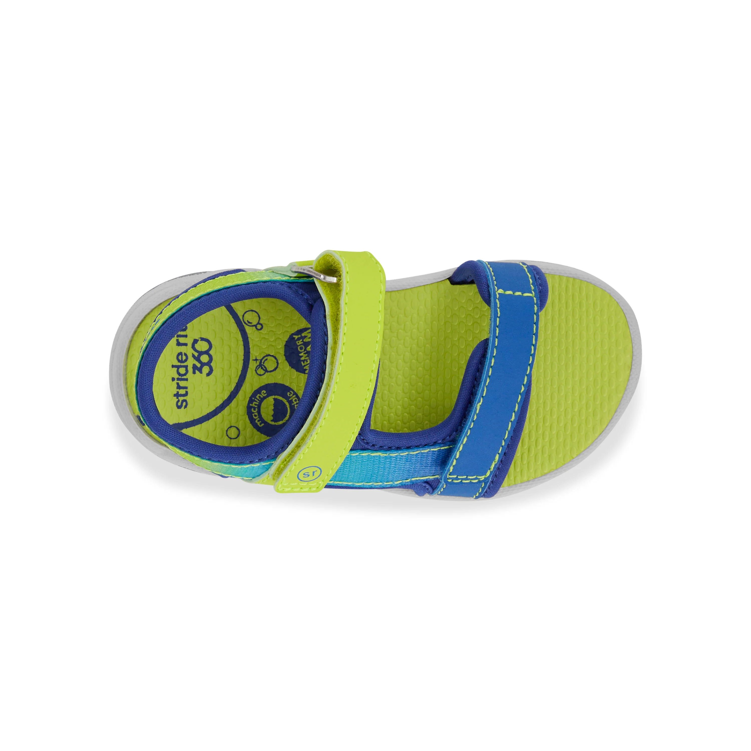 Light-Up Asher Sandal - Big Kid Blue - Image 5