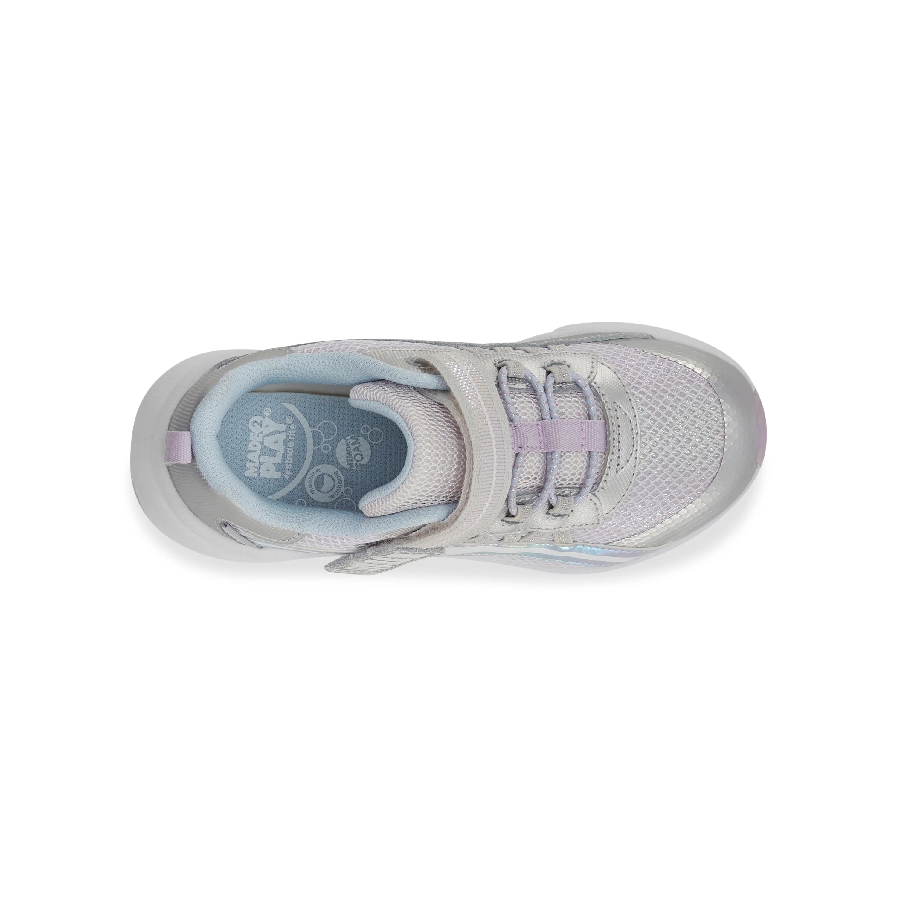 Journey 3.0 Sneaker Adaptable - Big Kid Silver Sparkle - Image 5