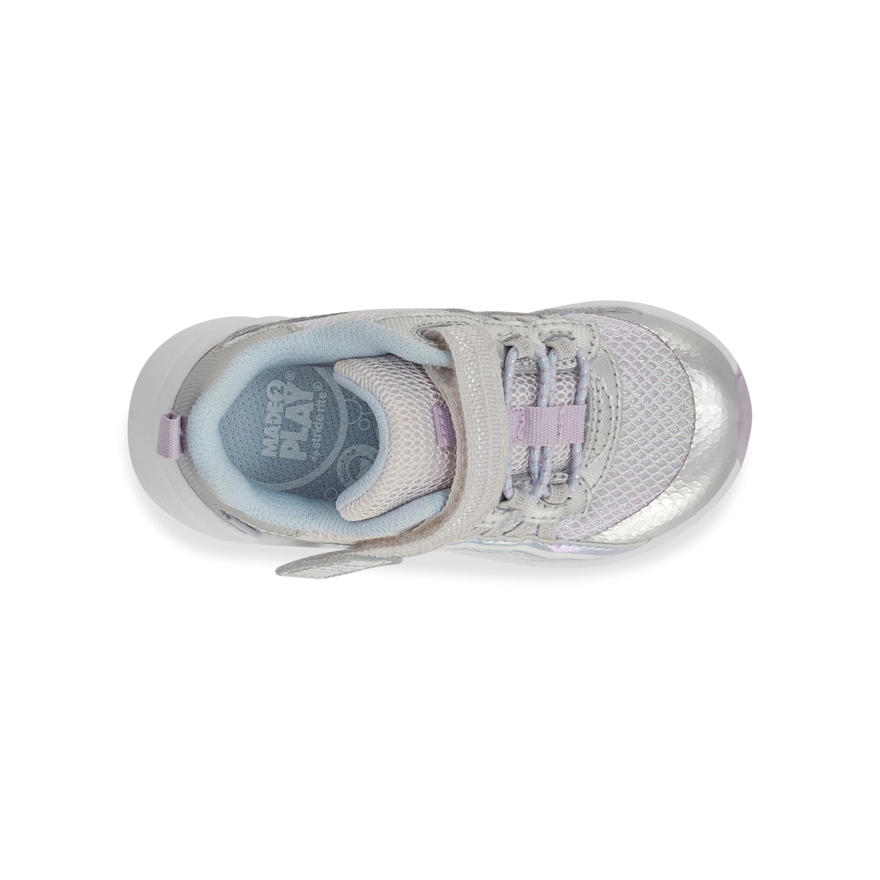 Journey 3.0 Sneaker Adaptable - Little Kid Silver Sparkle - Image 5
