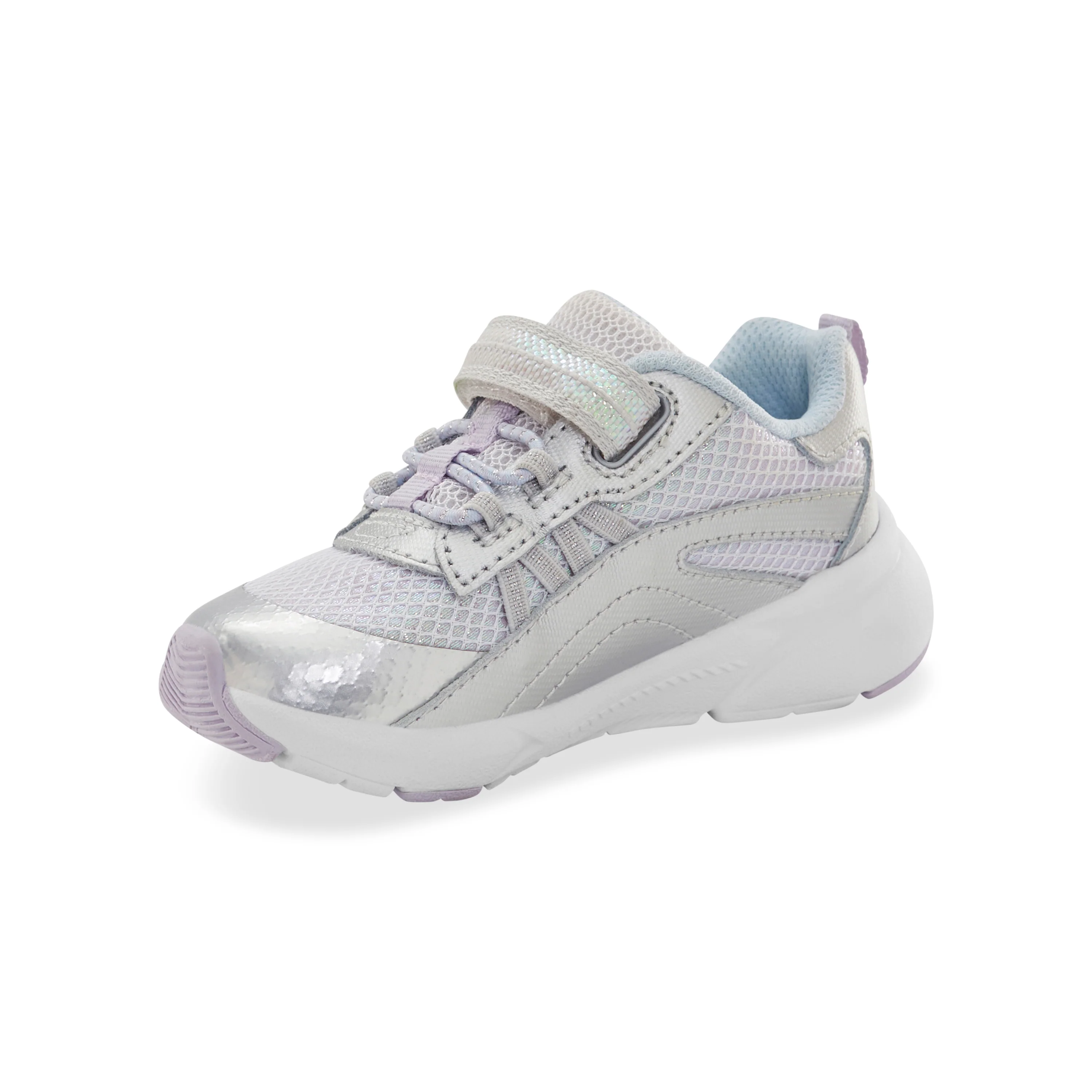 Journey 3.0 Sneaker Adaptable - Little Kid Silver Sparkle - Image 8
