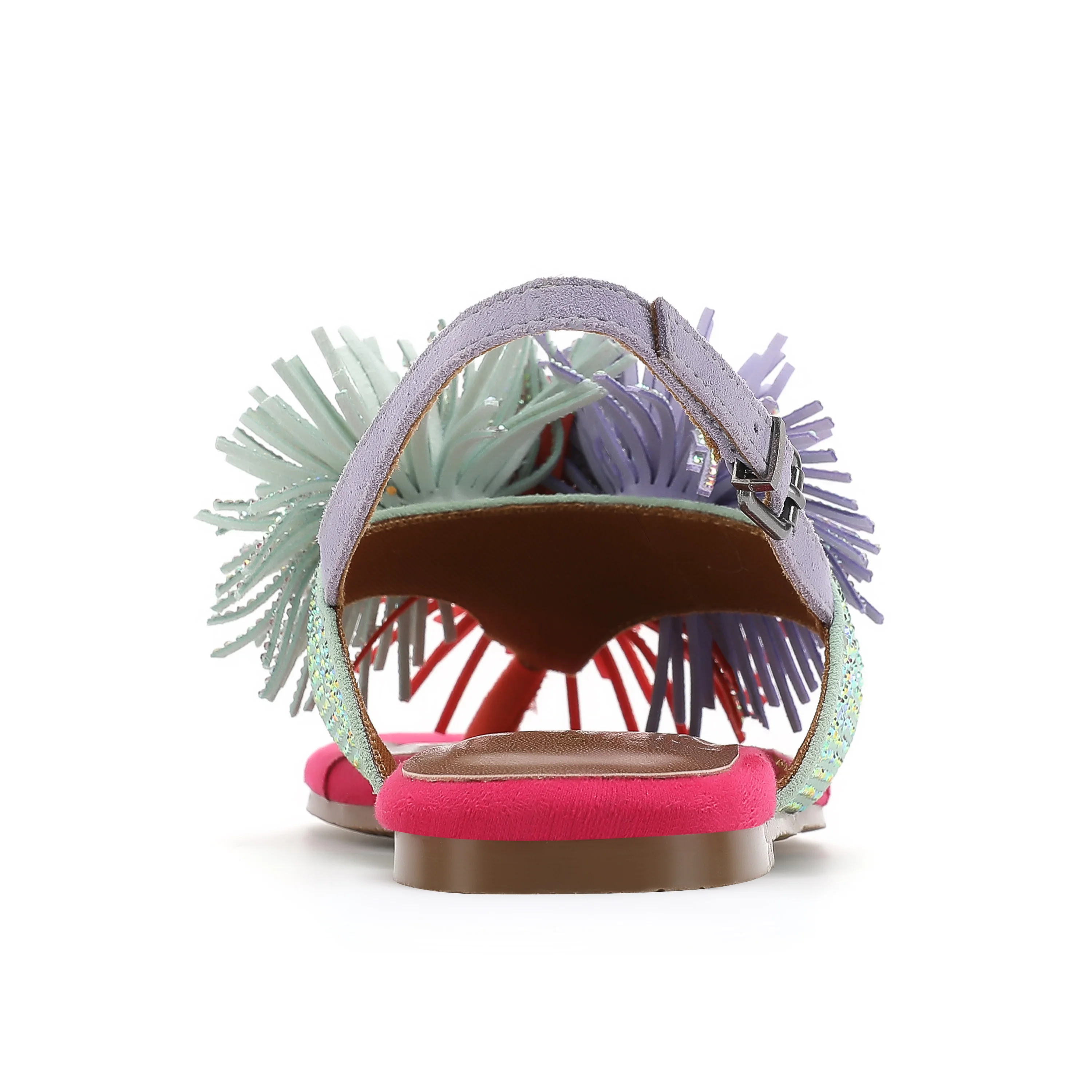 Mini Fringe Sandal - Big Kid Multi - Image 3