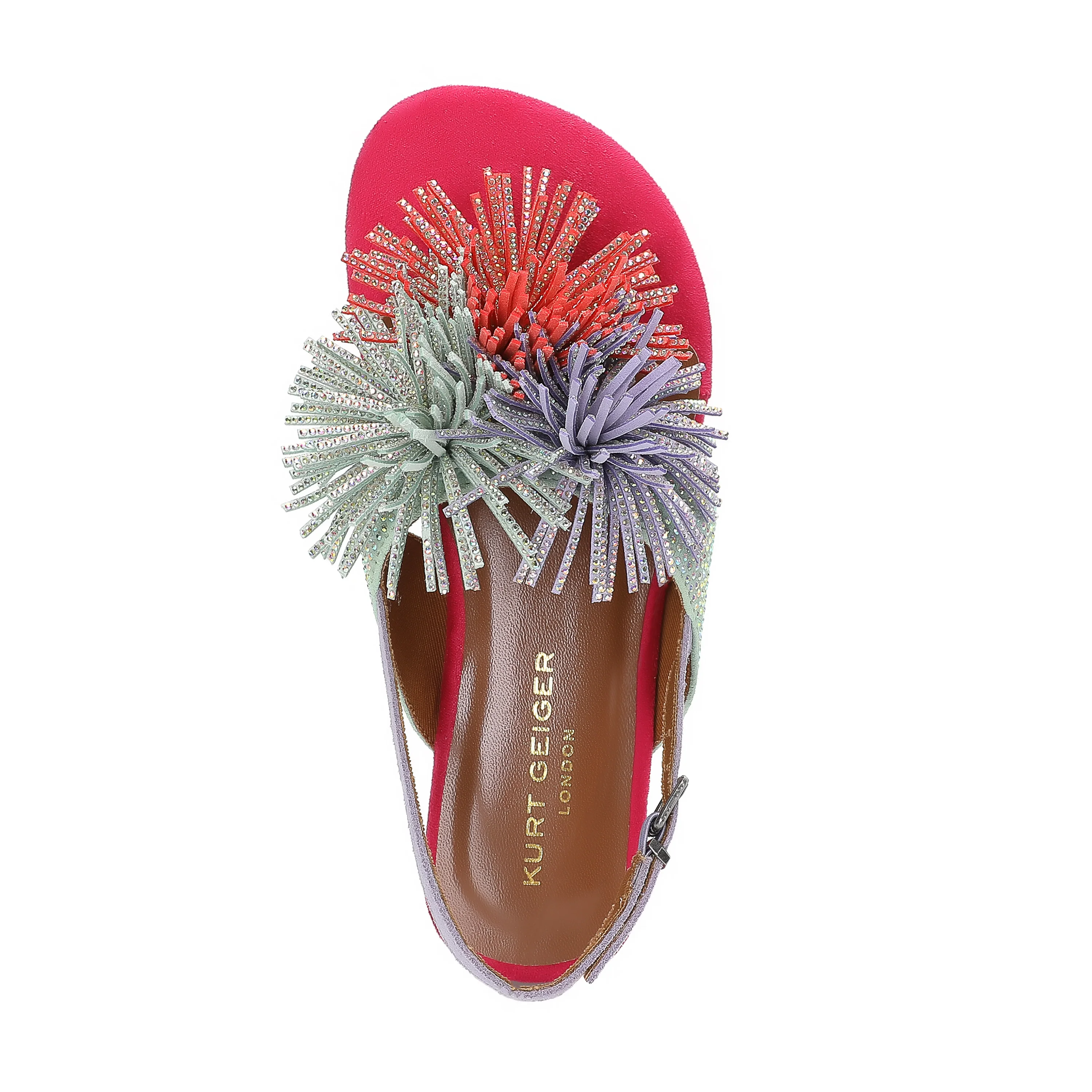 Mini Fringe Sandal - Big Kid Multi - Image 5