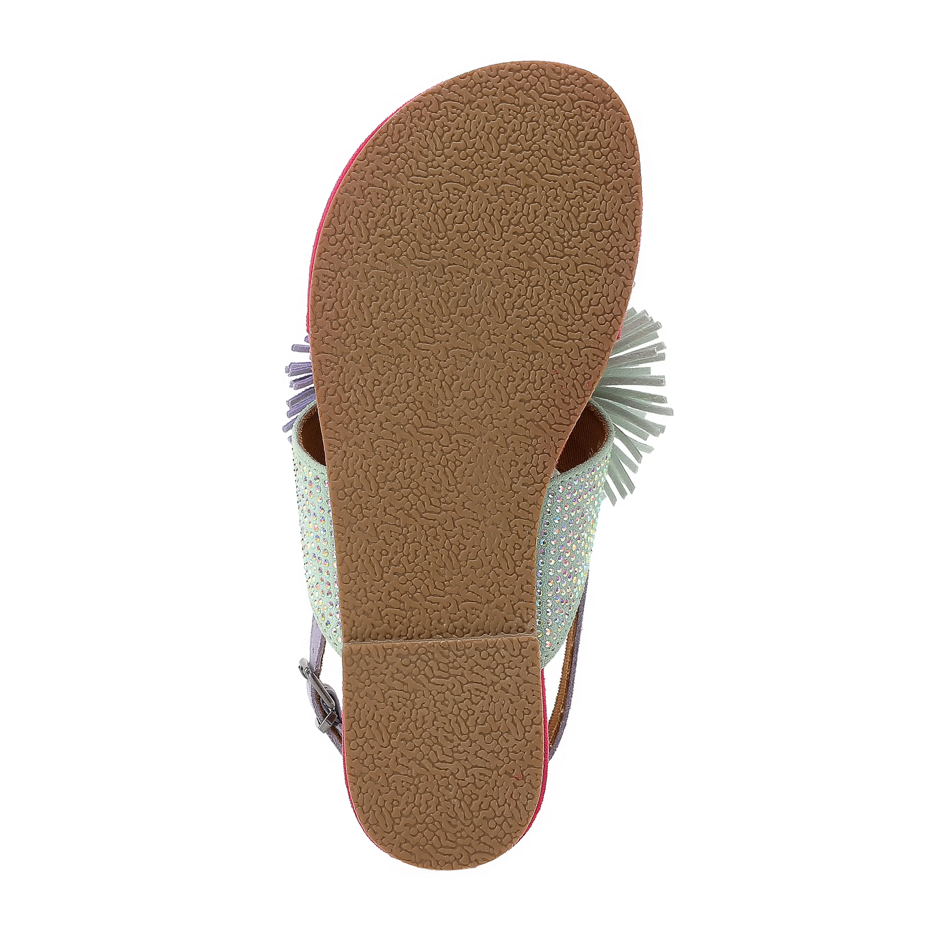 Mini Fringe Sandal - Big Kid Multi - Image 6