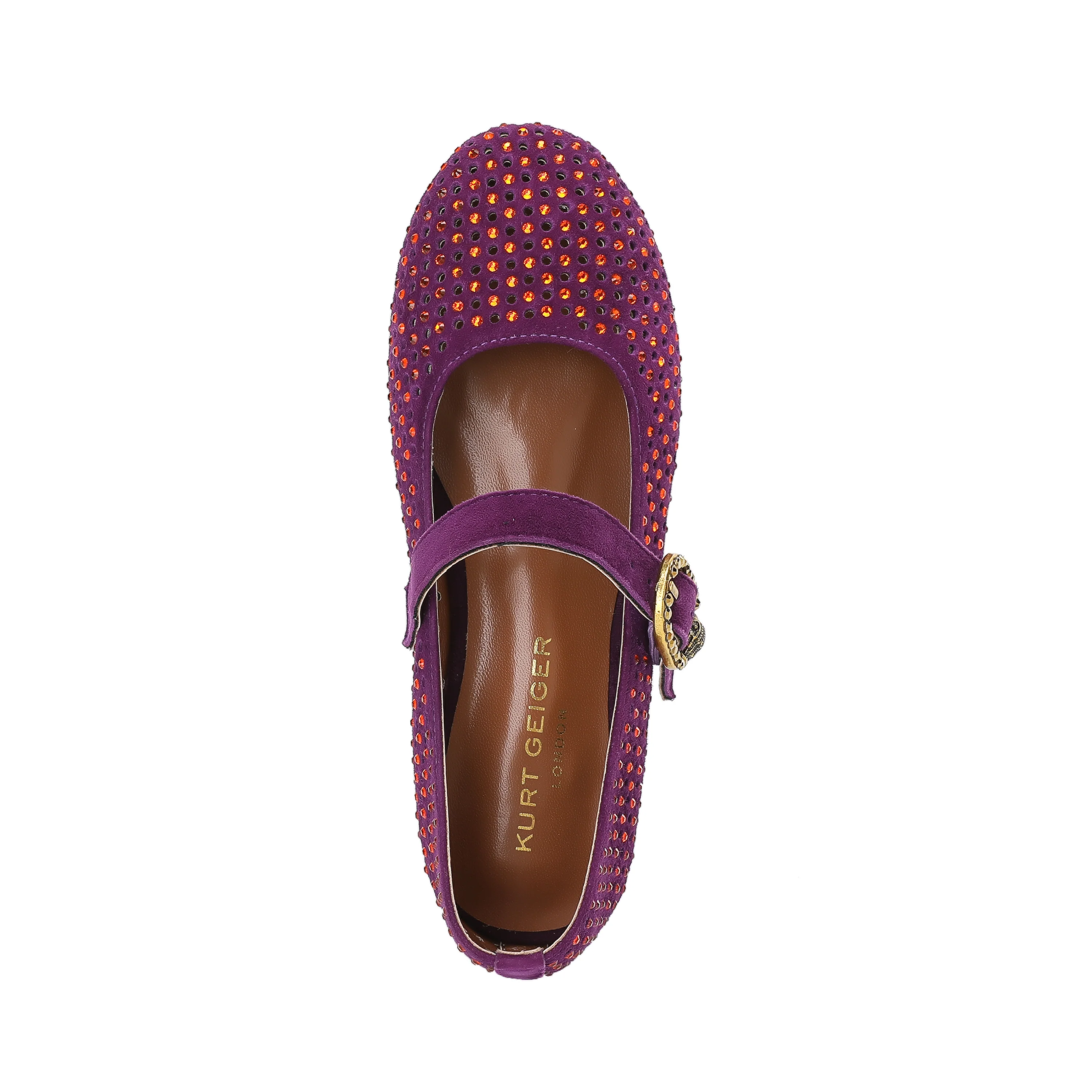 Mini Mayfair Ballet Flat  - Big Kid Deep Purple - Image 4