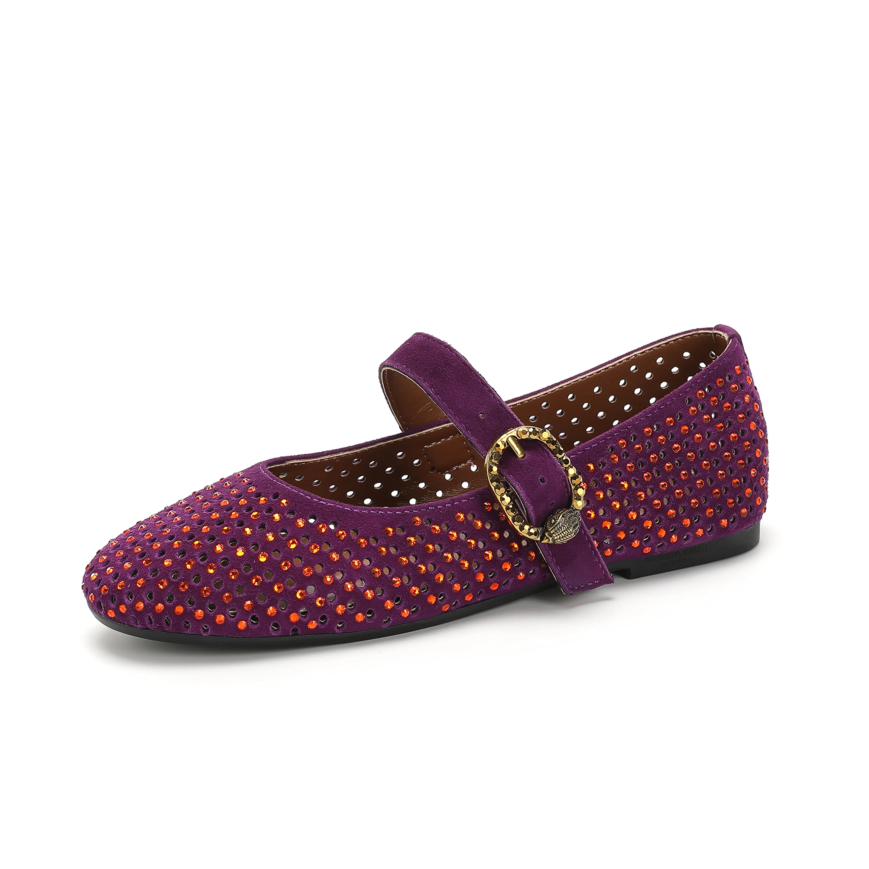 Mini Mayfair Ballet Flat  - Big Kid Deep Purple - Image 6