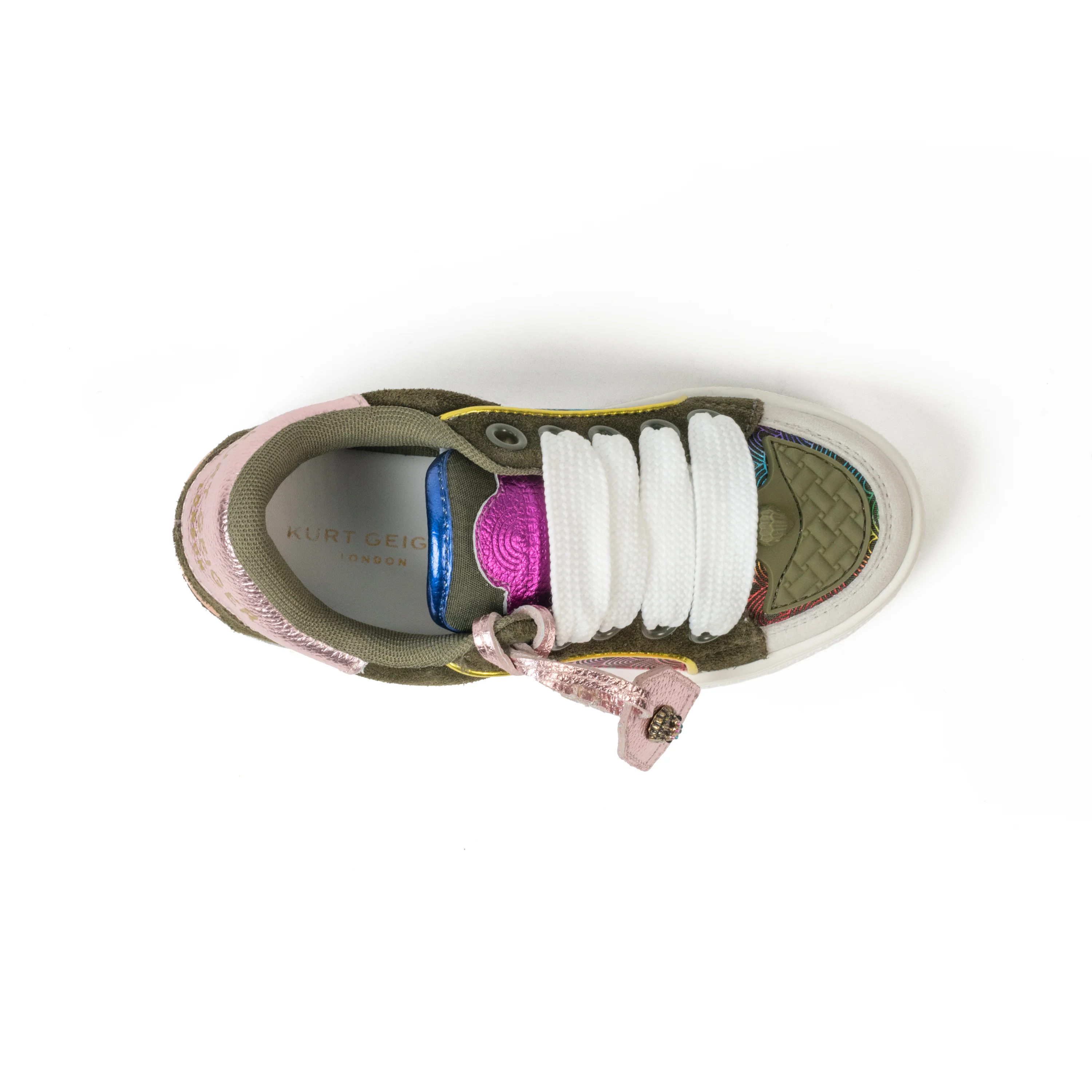 Mini Southbank Sneaker - Big Kid Green Combo - Image 4