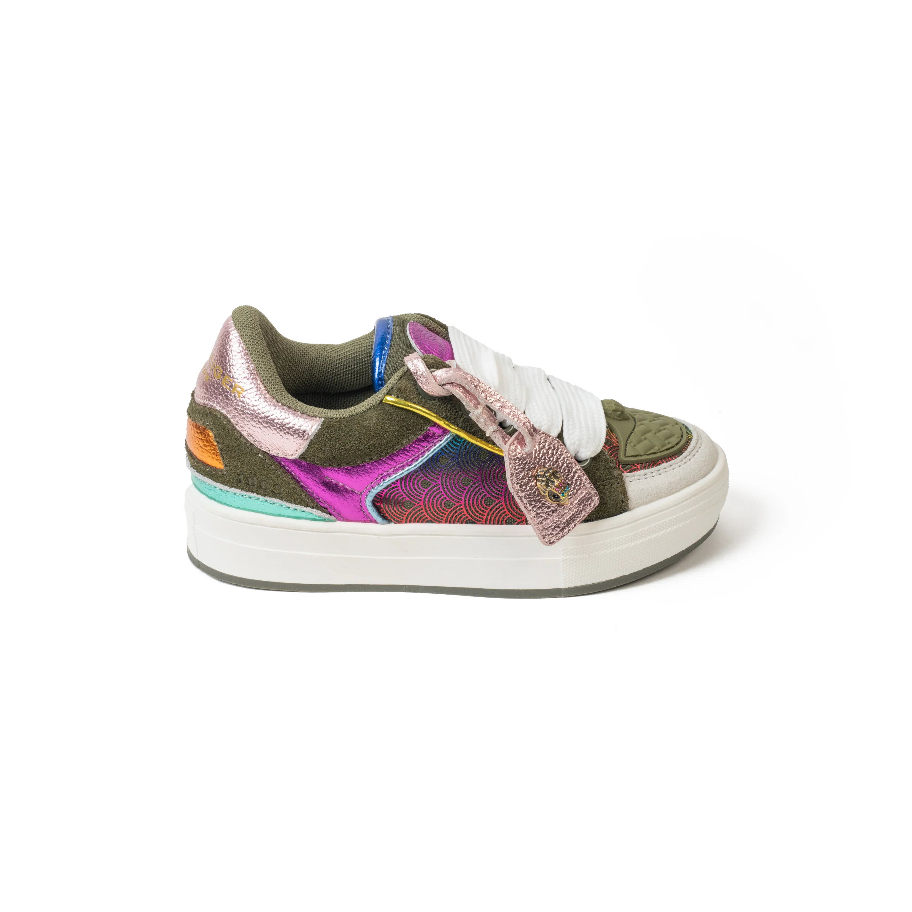 Mini Southbank Sneaker - Big Kid Green Combo - Image 8