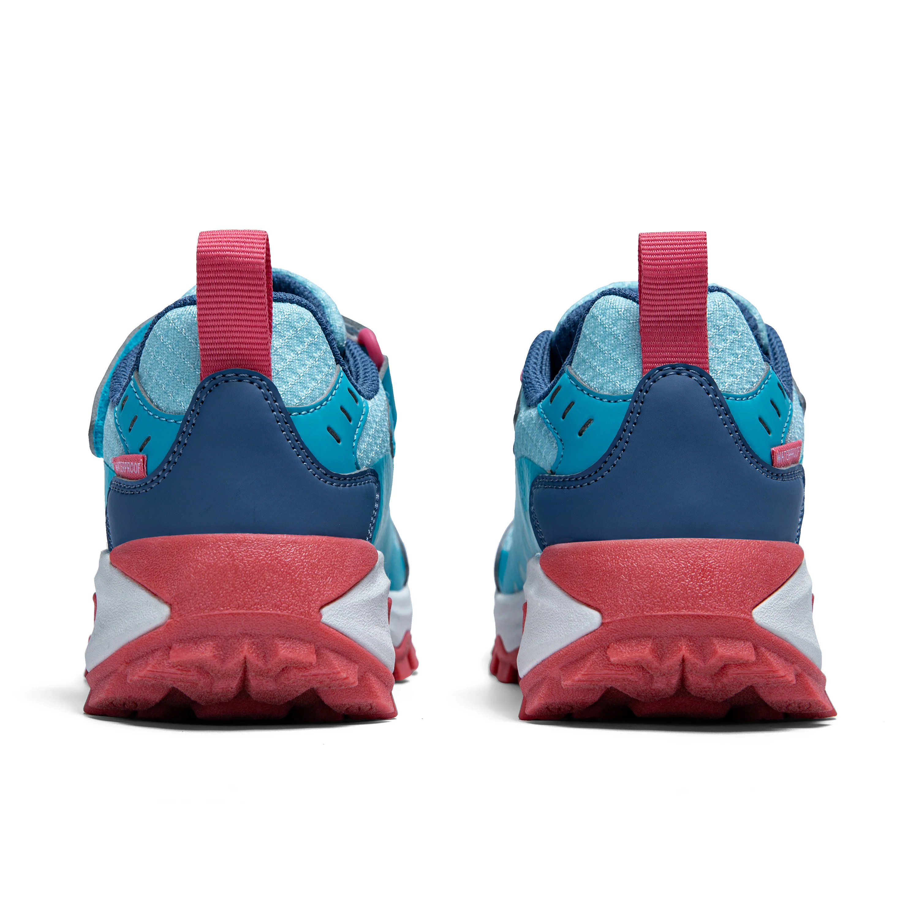 Moab Speed 2 Low Waterproof Sneaker - Big Kid Turq/Coral - Image 4