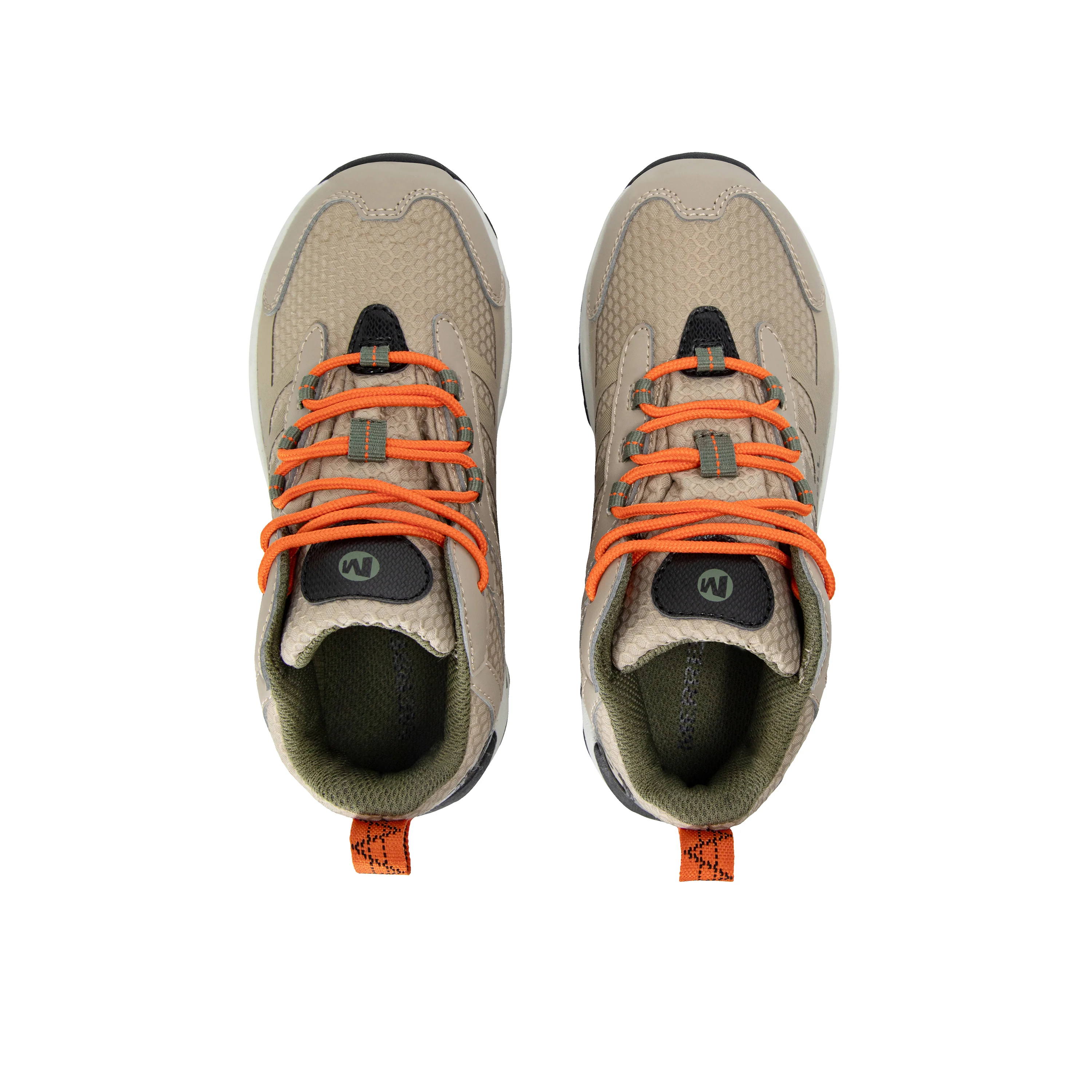 Moab Speed 2 Mid Waterproof Boot - Big Kid Black/Tan - Image 6