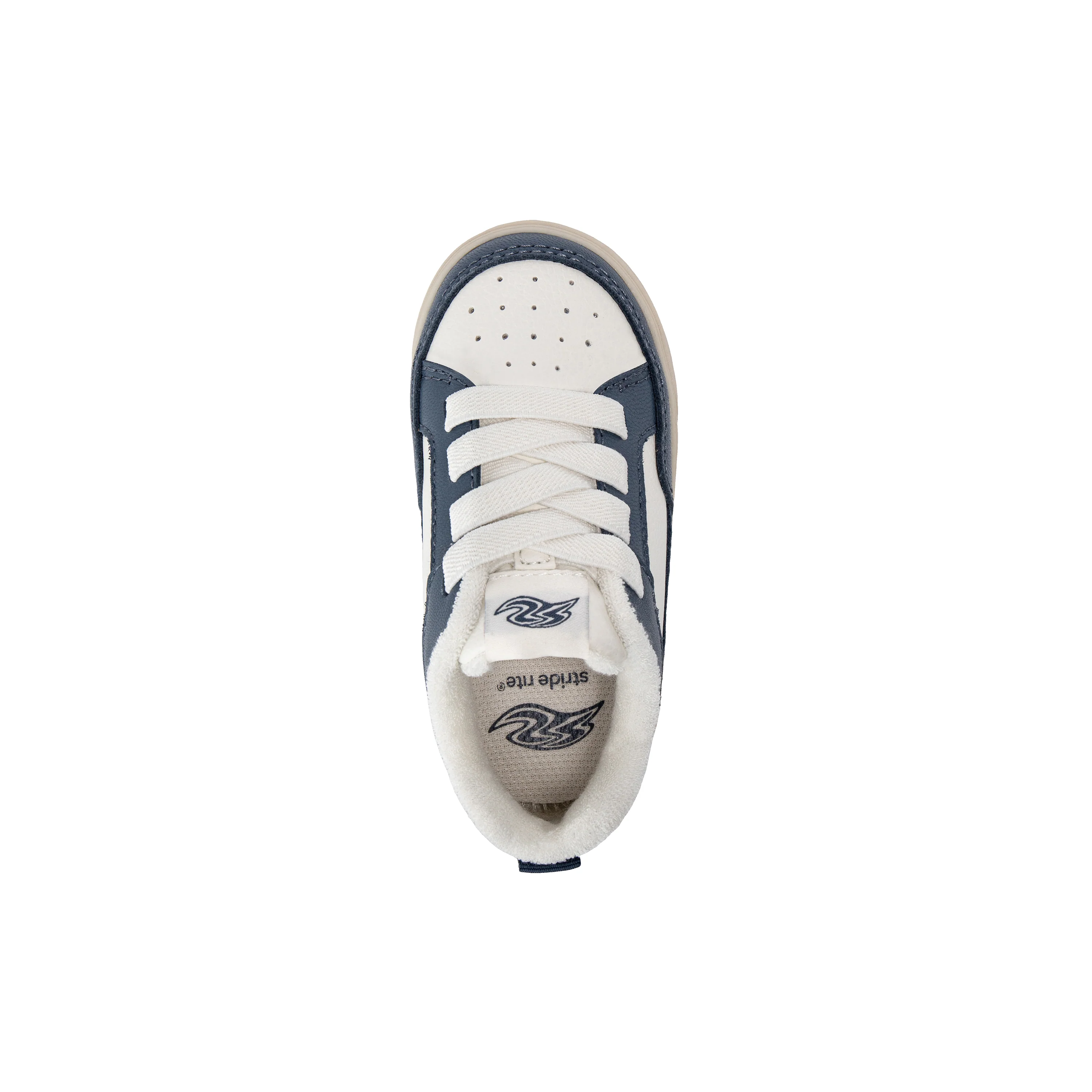Osaka Sneaker - Big Kid White/Navy - Image 4