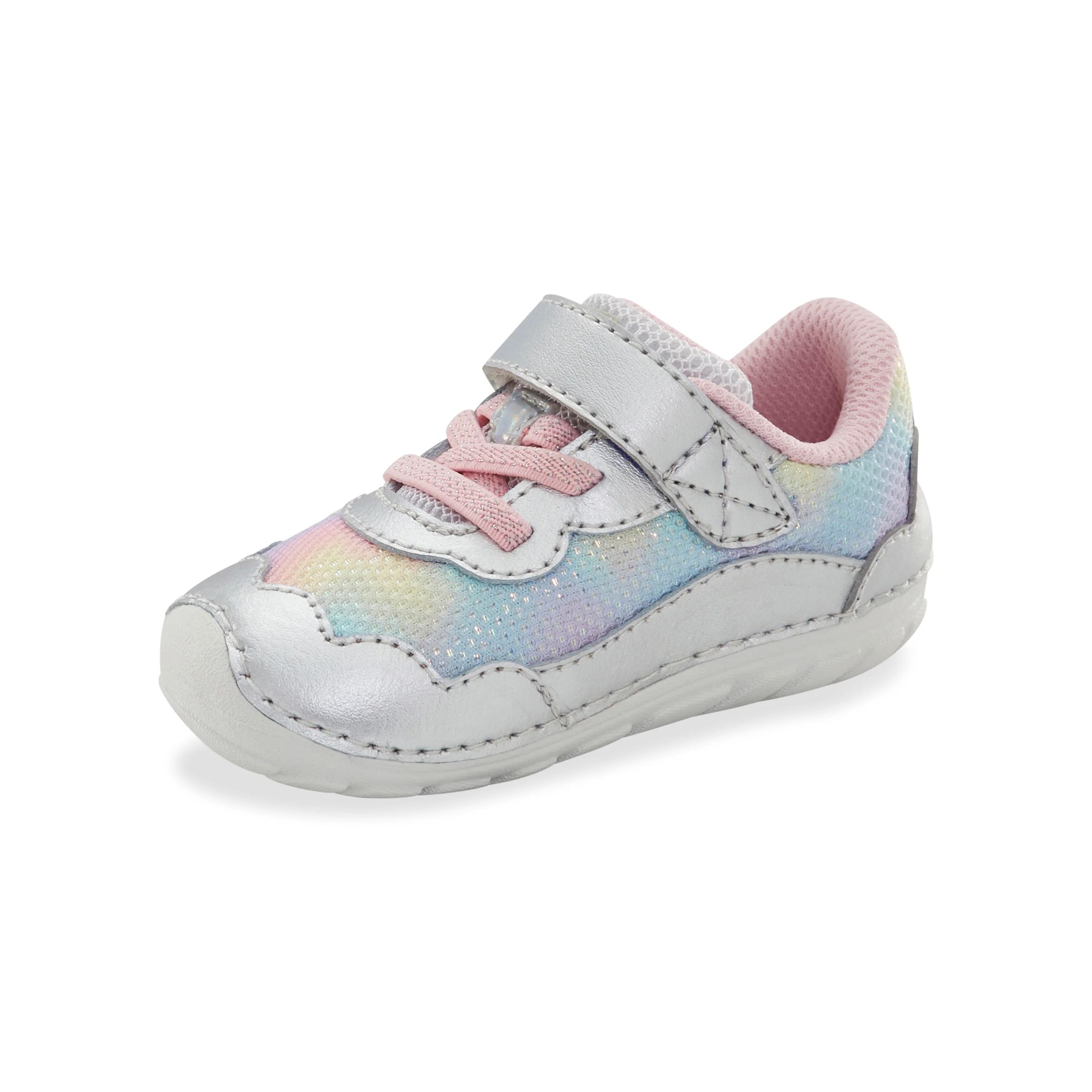 Rosa Sneaker - Little Kid Rainbow - Image 8