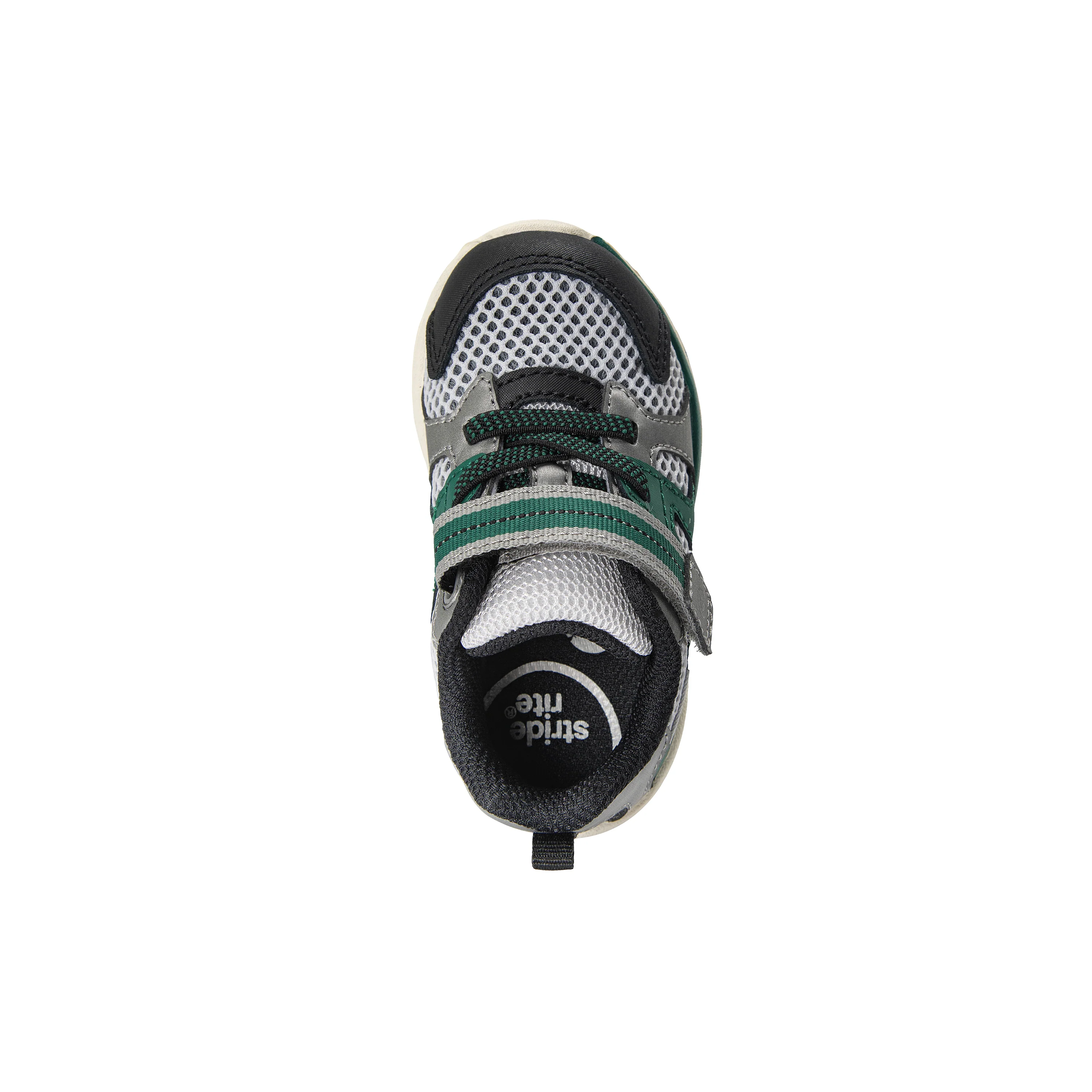 Velocity Sneaker - Little Kid Black/Green - Image 5