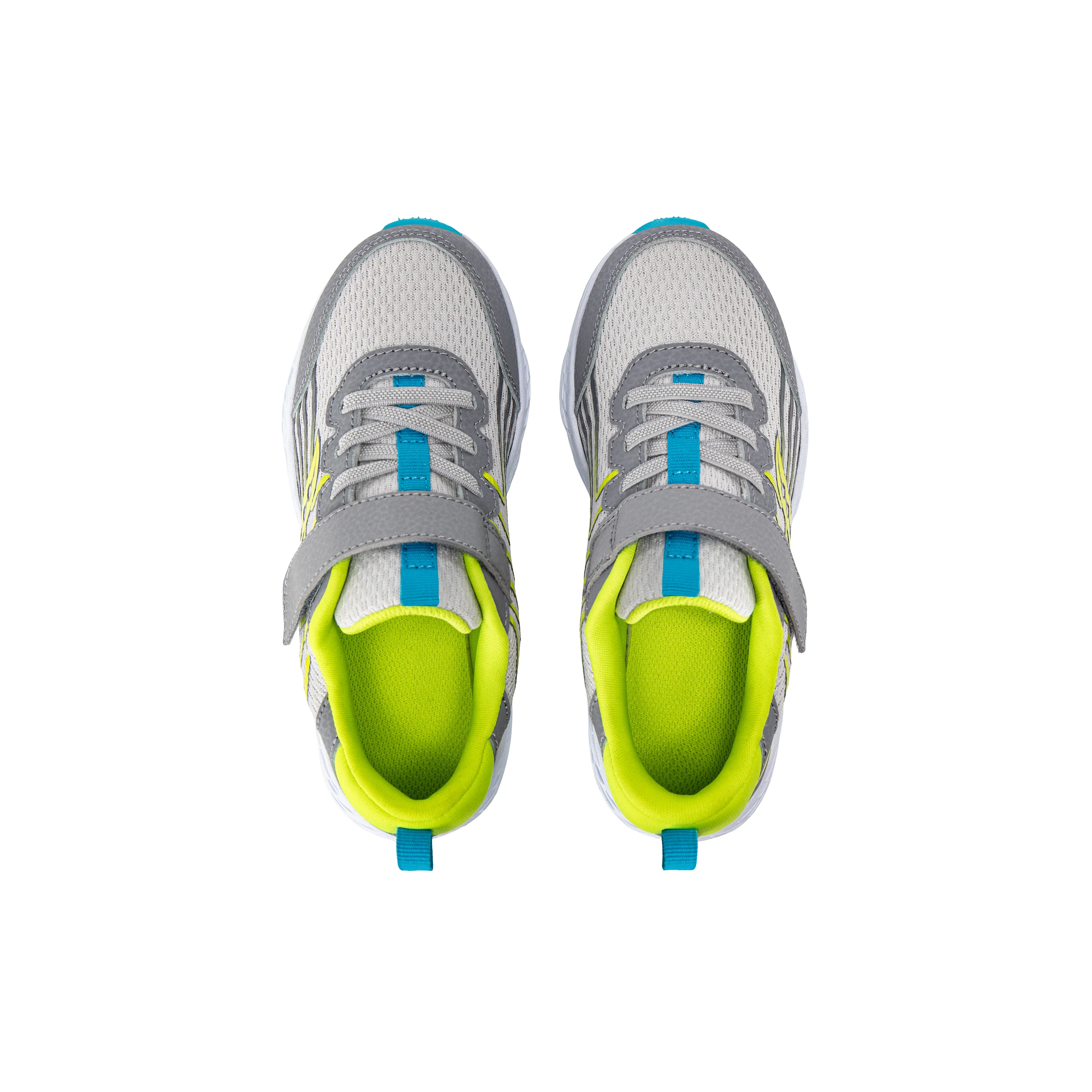 Wind 3.0 A/C Sneaker - Big Kid Grey/Green - Image 4