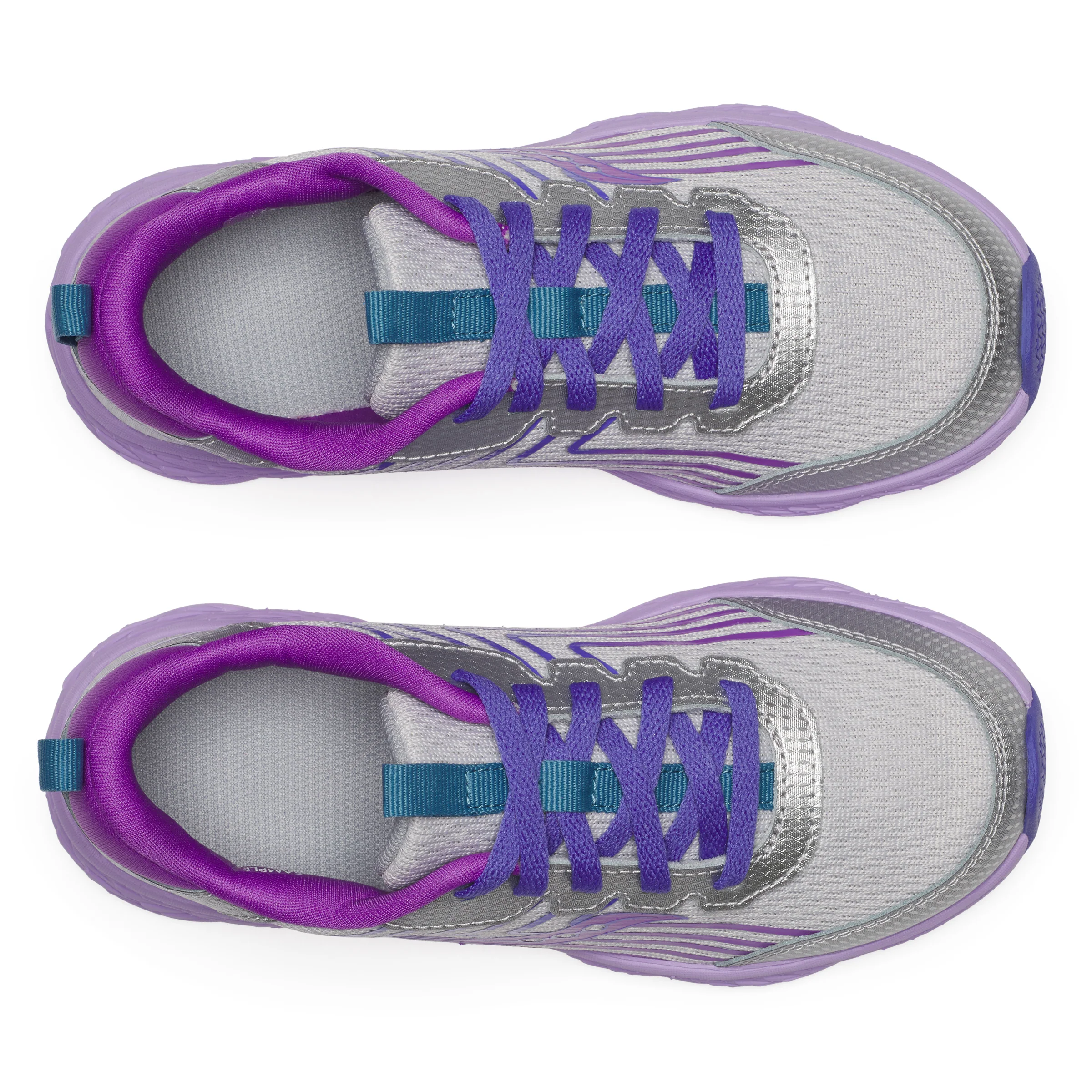 Wind 3.0 Sneaker - Big Kid Silver/Purple - Image 5